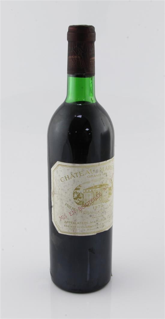 One bottle of Chateau Margaux 1979,